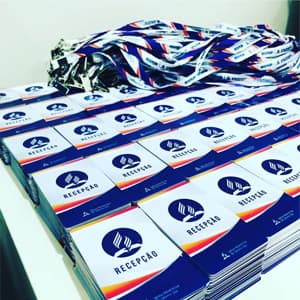 Crachás de PVC personalizados